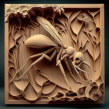 3D модель Myrmica ferganensis (STL)